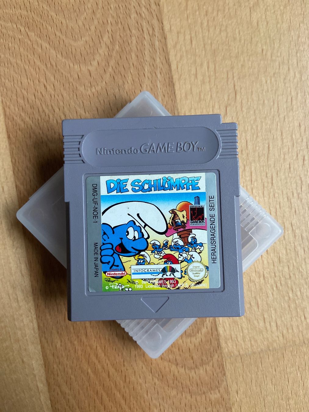 Nintendo Giochi: Die Schlümpfe - Nintendo Gameboy Game – Usato da Frauenfeld venduto da golfdude