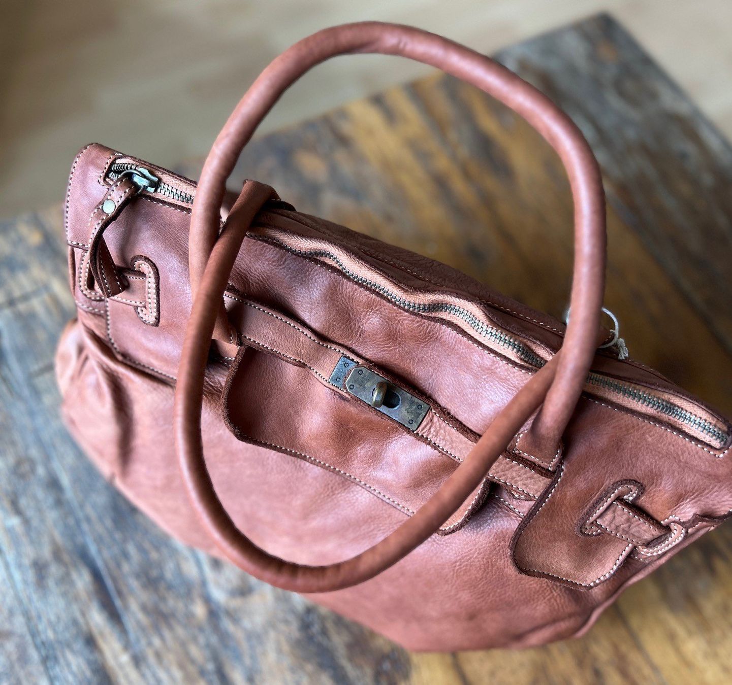 Borse da donna: BAG EN CUIR SOUPLE! – Nuovo e nell'imballaggio originale da Locarno venduto da NicoNion 3