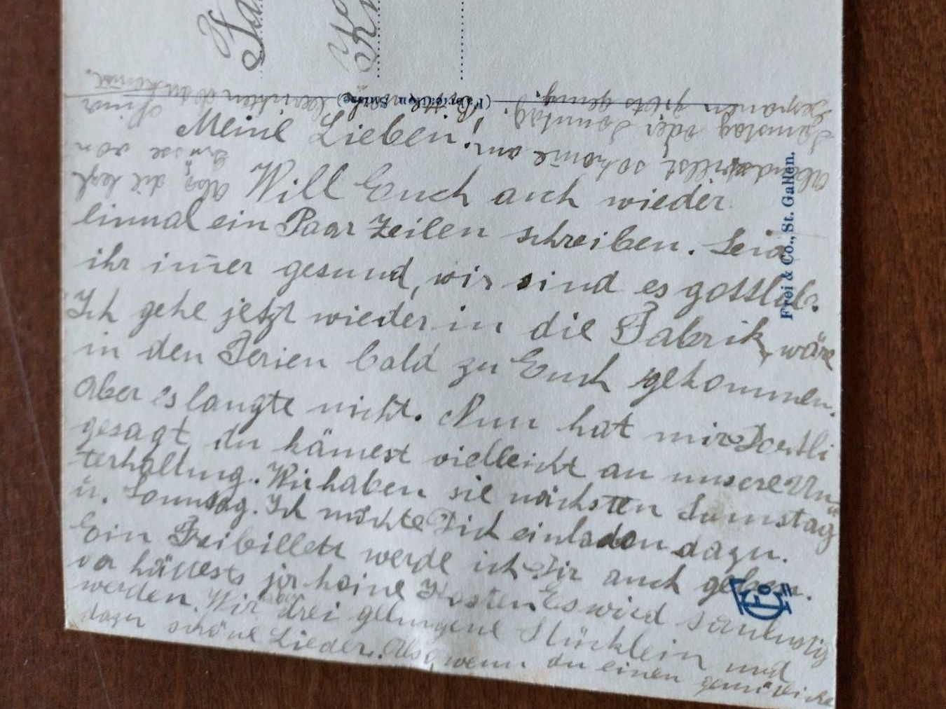 Cartoline postali: Ansichtskarte Buchs SG, ca. 1920 – Usato da Wildhaus venduto da Hukwildhaus 2