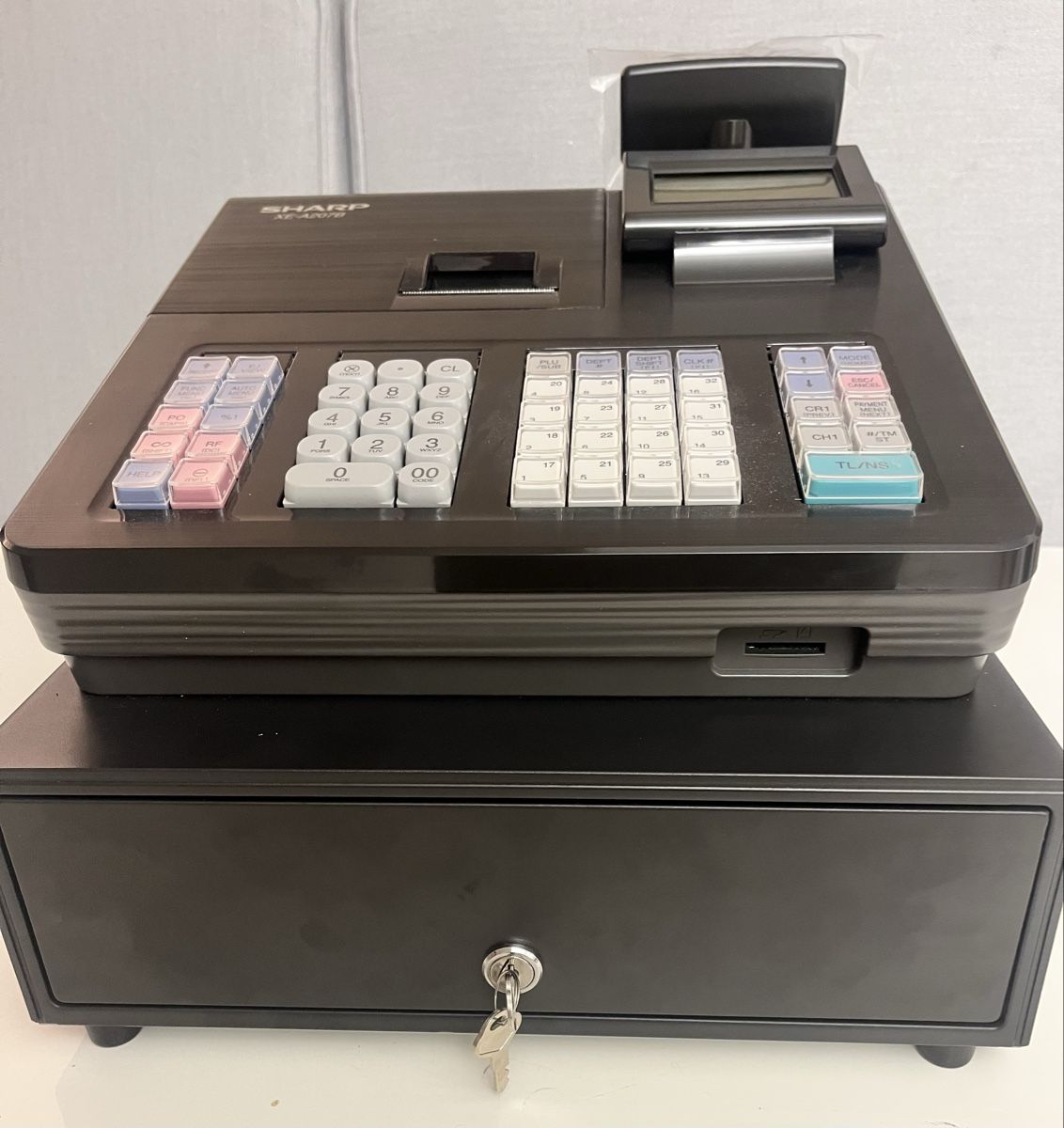 Sharp Kassen: Elektronische Kasse SHARP XE-A207B neuwertig – Neu (gemäss Beschreibung) aus Hergiswil NW von WoDu 4