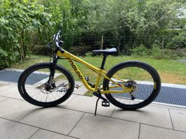 Kindervelo Naloo Hill Bill 24 Zoll gelb