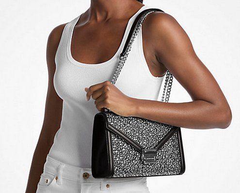Michael Kors Borse da donna: Michael Kors - Whitney Medium Embellished Shoulder Bag – Nuovo e nell'imballaggio originale da Luzern venduto da Jiggy_8898 1