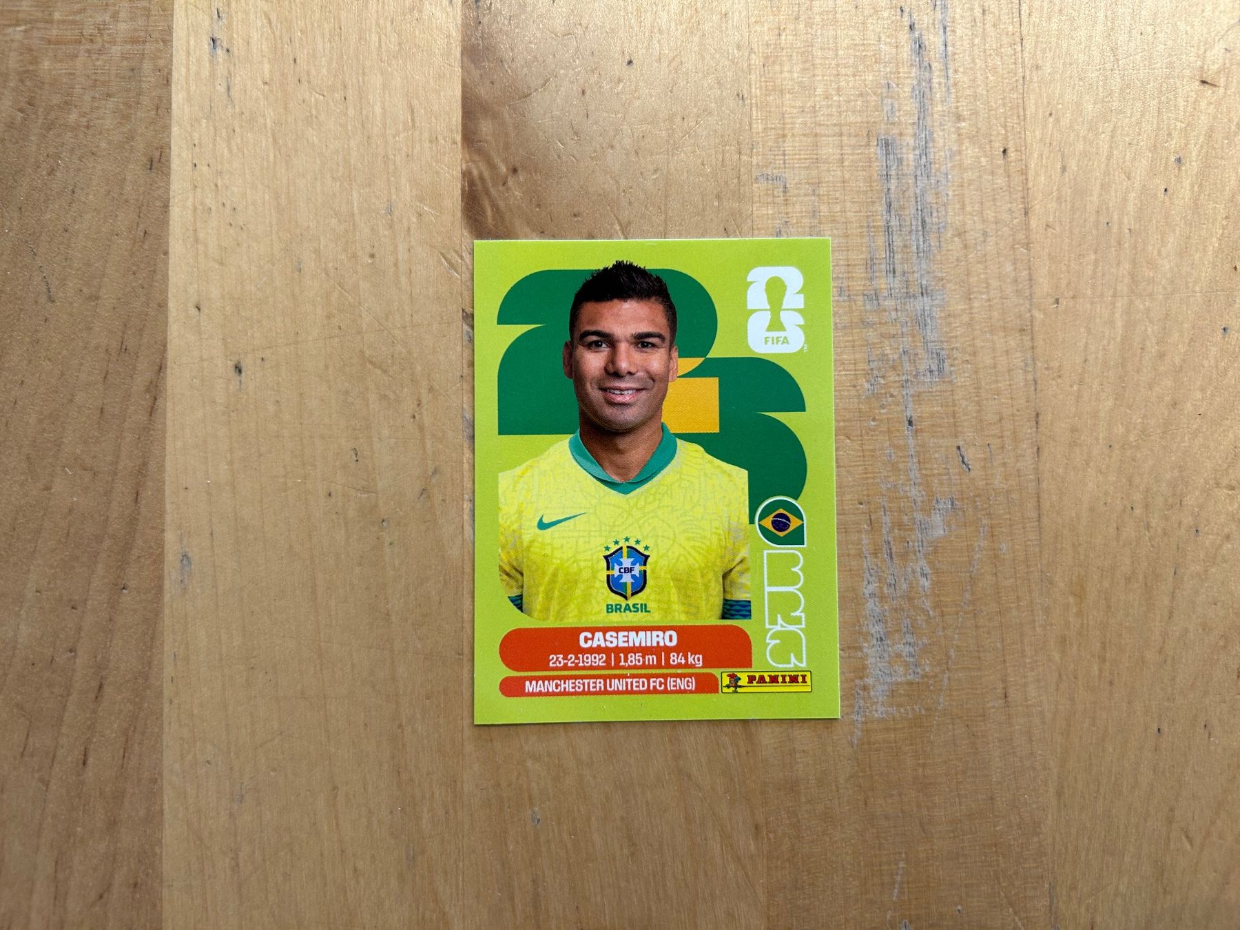Panini Sammelbilder & Trading cards: Panini Casemiro Brasilien Nr.10 – Gebraucht aus Meienried von janosch7