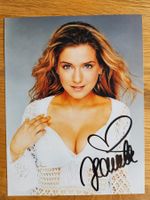 Handsigniertes Jeanette Biedermann Photo