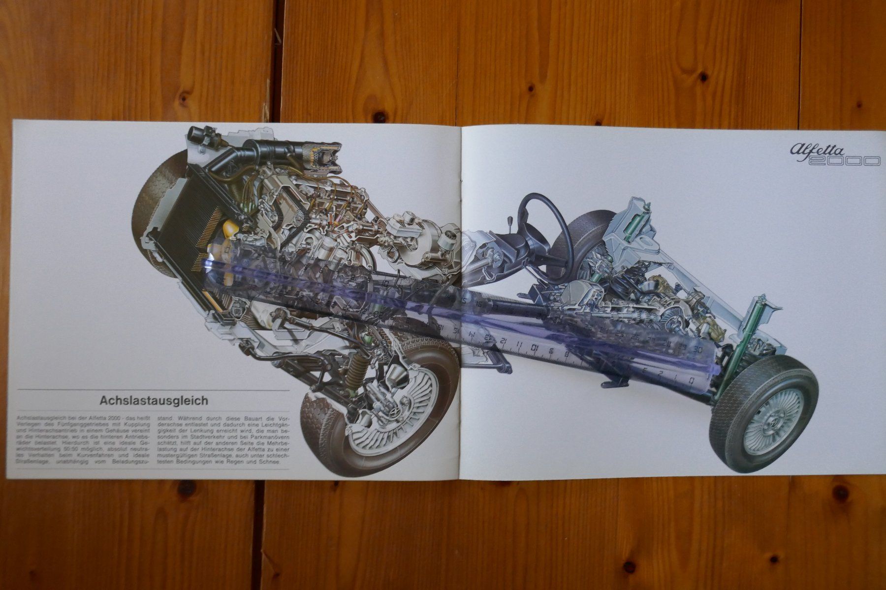 Alfa Romeo Documents: Alfetta  2000   Originalprospekt – D'occasion à Madiswil par ML911 6