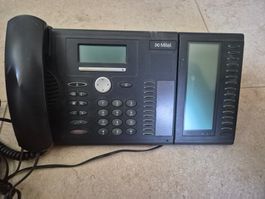 Mitel 5370 Tischtelefon mit digitalem Zusatztastenfeld