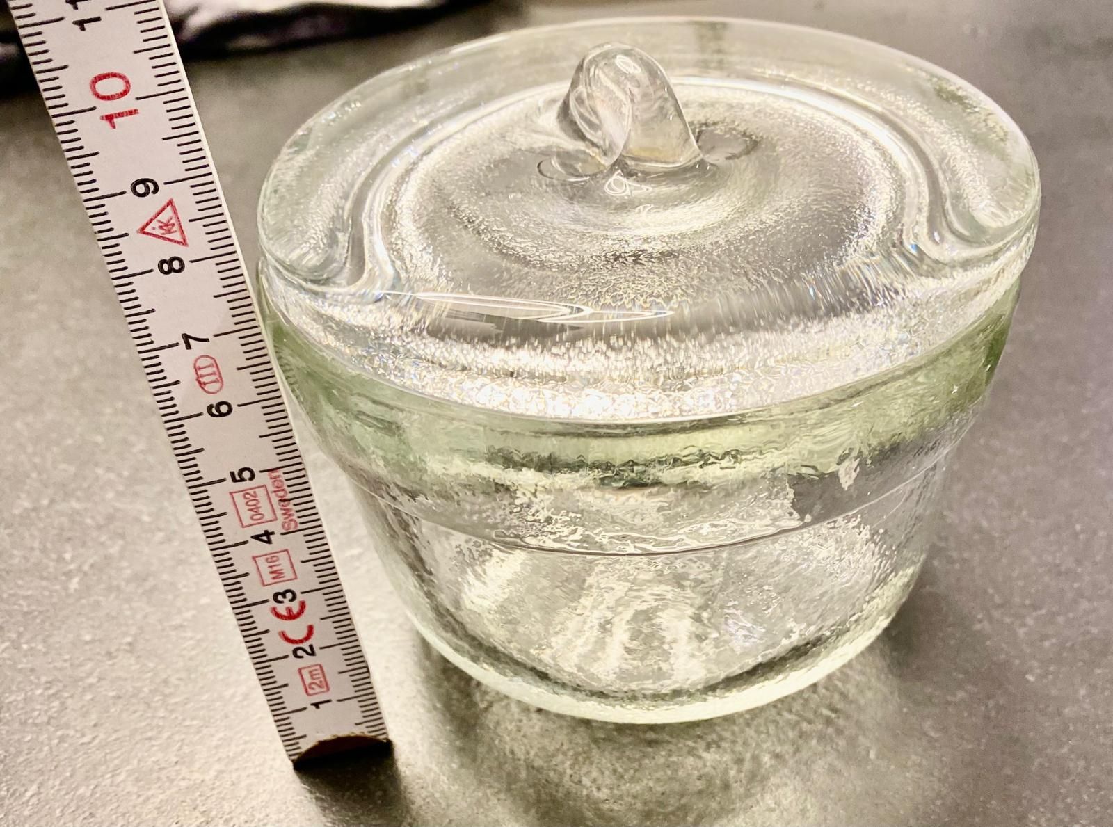 Gläser: Vintage Glasdose mit Deckel – Gebraucht aus Krauchthal von SamsPuce 2