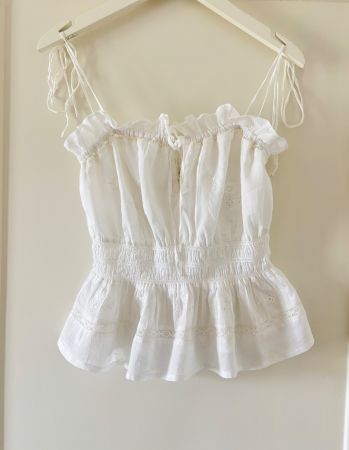 Lace top - Cotton - size CH36