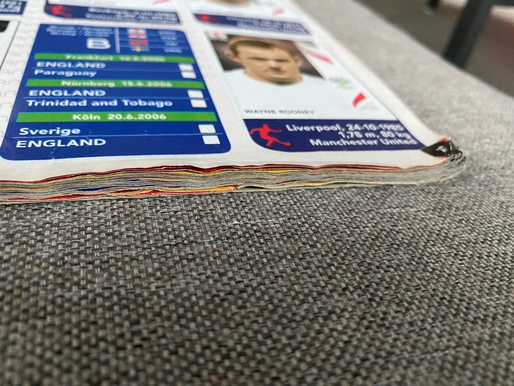 Panini Album: Panini WM-Album 2006 Komplett – Usato da Interlaken venduto da p-real 3