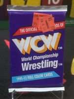 🔥 1991 Impel WCW Series 1 – Sealed Pack (12 Cards) 🔥