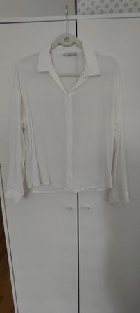 Weisse Bluse von edc by esprit in Grösse XS