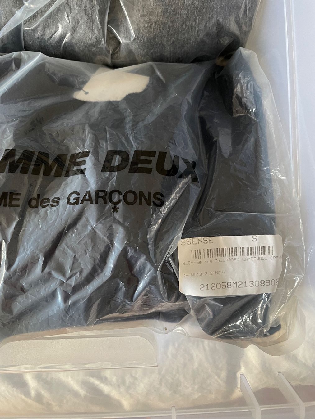 Comme Des Garcons Maglioni & Felpe: Comme Des Garçons Homme Deux Wollpulli – Nuovo e nell'imballaggio originale da Luzern venduto da Bon_Voyage 6