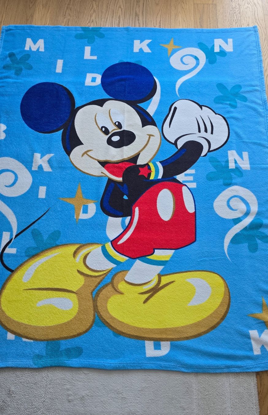 Disney Decken: Kuscheldecke Mickey Mouse 165 x 200cm – Neu (gemäss Beschreibung) aus Wabern von Irakene 2