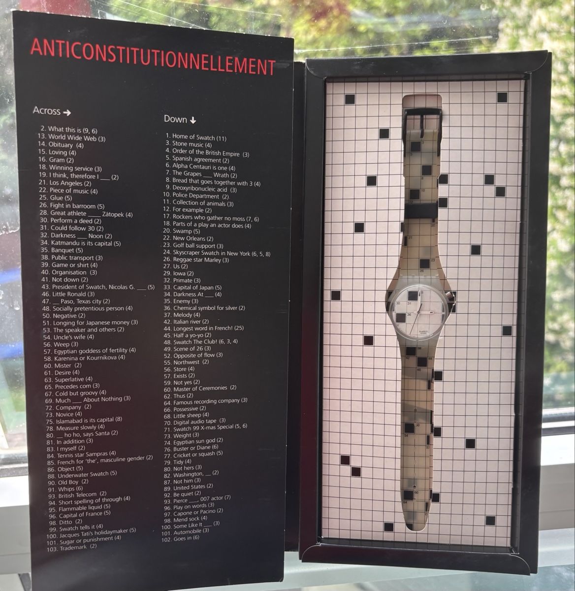 Swatch Uhren: Swatch "Anticonstitutionnellement" Limited Edition – Gebraucht aus Agra von and_7gx9