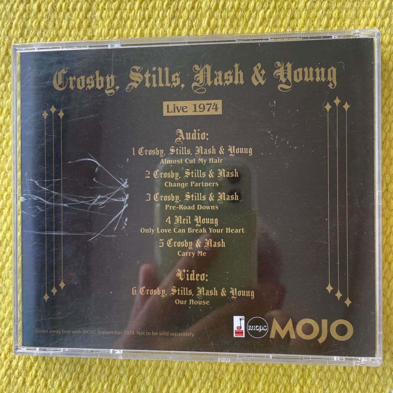 CD: CROSBY STILLS NASH&YOUNG-LIVE 1974 – Usato da Rorschacherberg venduto da CD-Roli 1