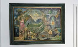 Oelgemälde, Surrealismus (Metaphysische Landschaft)