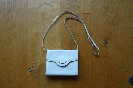 Elegante kleine Handtasche, Echt Leder, 15 x 17 cm