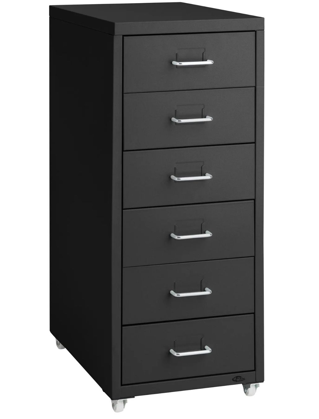 Banconi: Rollcontainer schwarz aus Stahl, nur 79.- statt 124.- – Nuovo e nell'imballaggio originale da Necker venduto da liq24