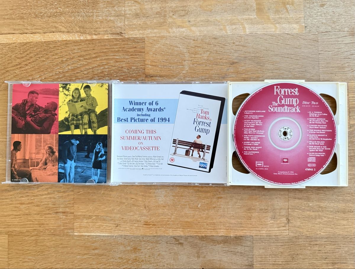 CD: Forrest Gump Soundtrack Doppel-CD CD – Usato da Goldach venduto da Messerguru 2