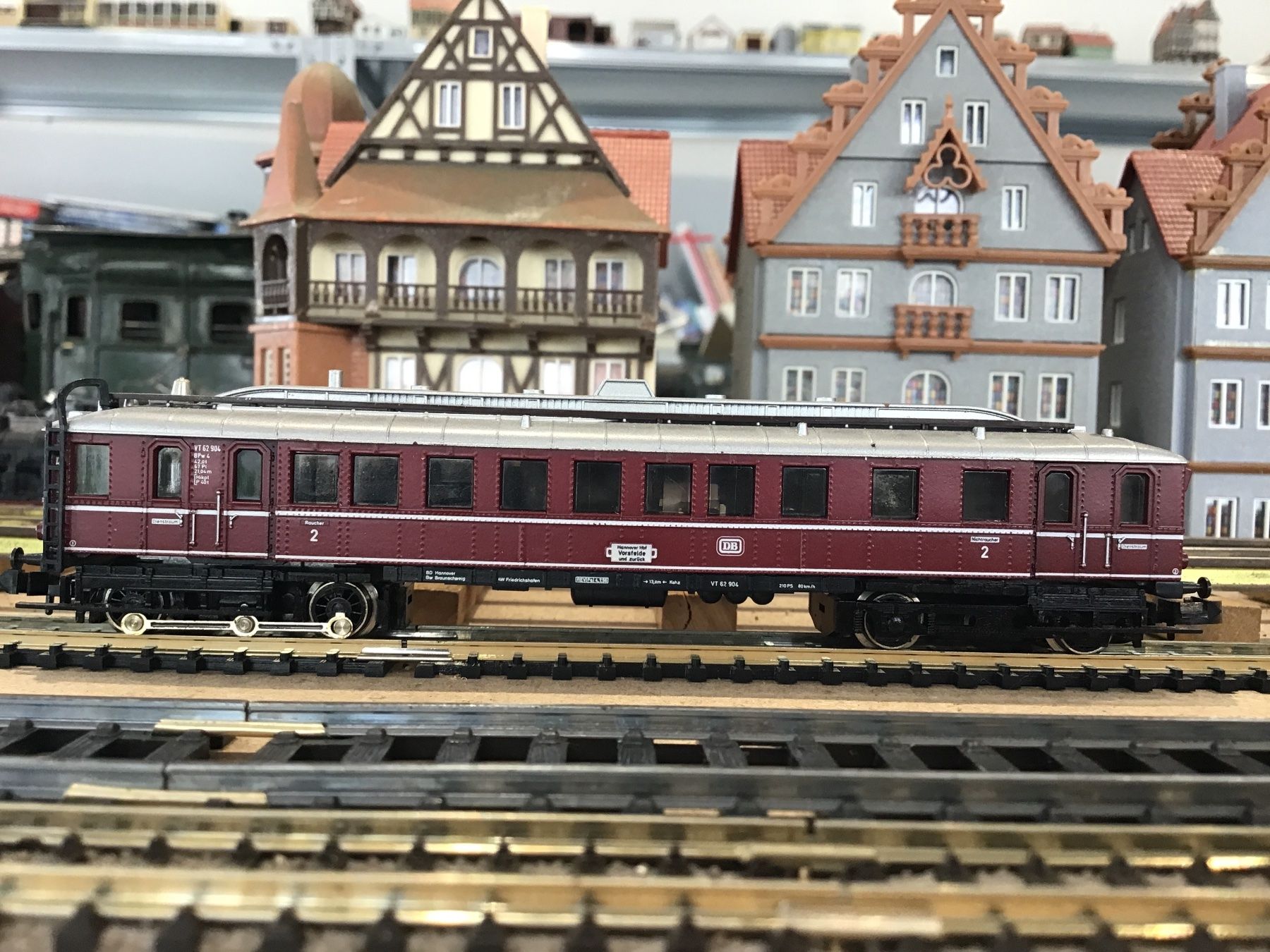 Trix Modellini di ferrovie: MINITRIX VT 62 904 Triebwagen DB, SPUR N – Usato da Männedorf venduto da Modellbau-wyss 4