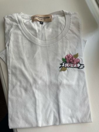 Internodiciotto stretchy white cotton t shirt