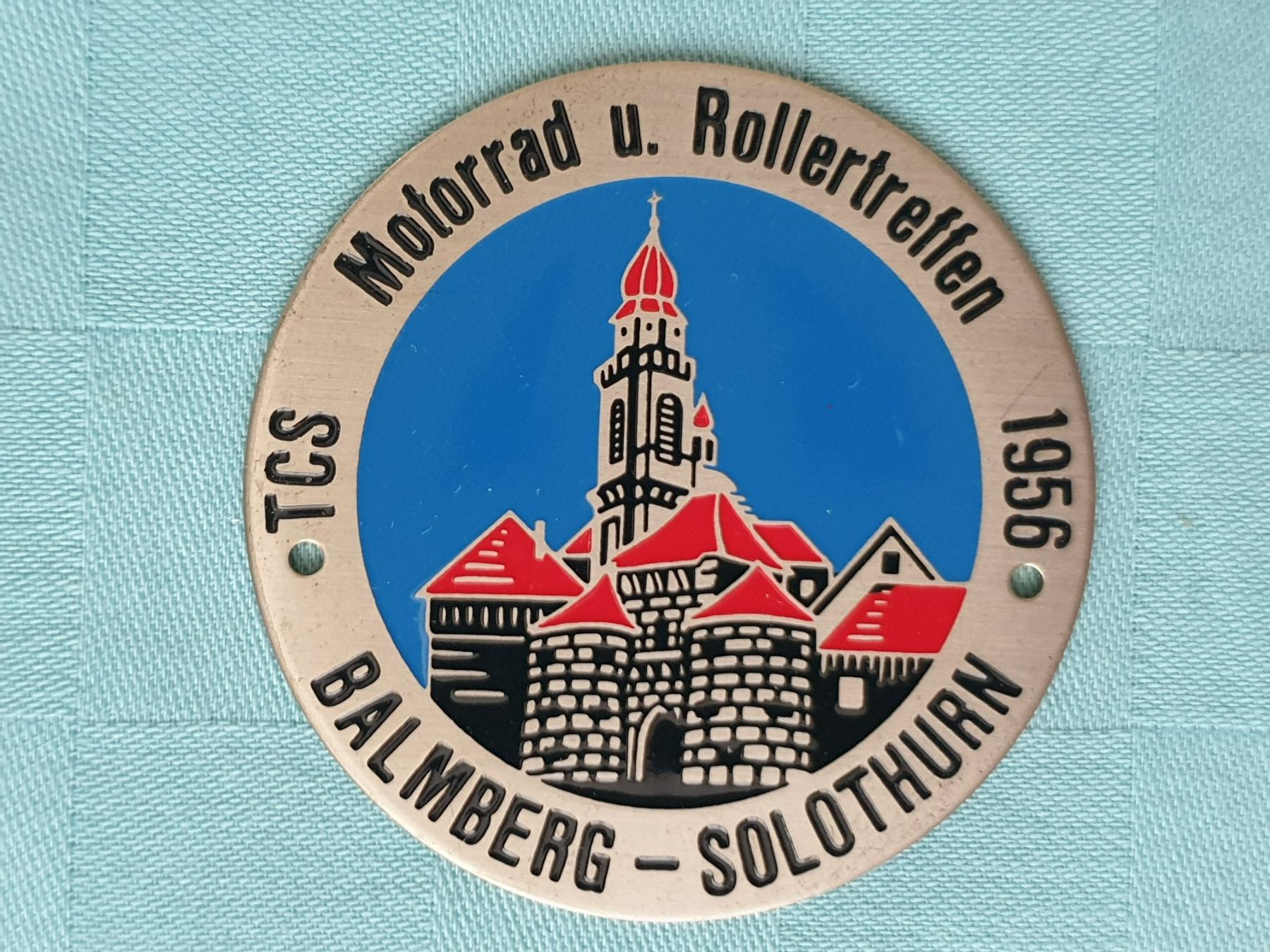Schilder: Schild Motorrad u. Rollertreffen – Gebraucht aus Mörschwil von spirspi