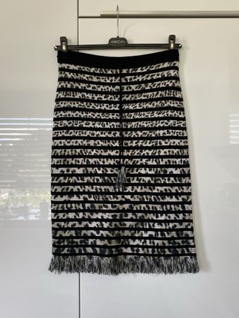 MARCCAIN Rock Leo-gestreift Gr.N3 (36-38) guter Zustand