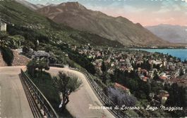Locarno (TI) Panorama sul Lago Maggiore