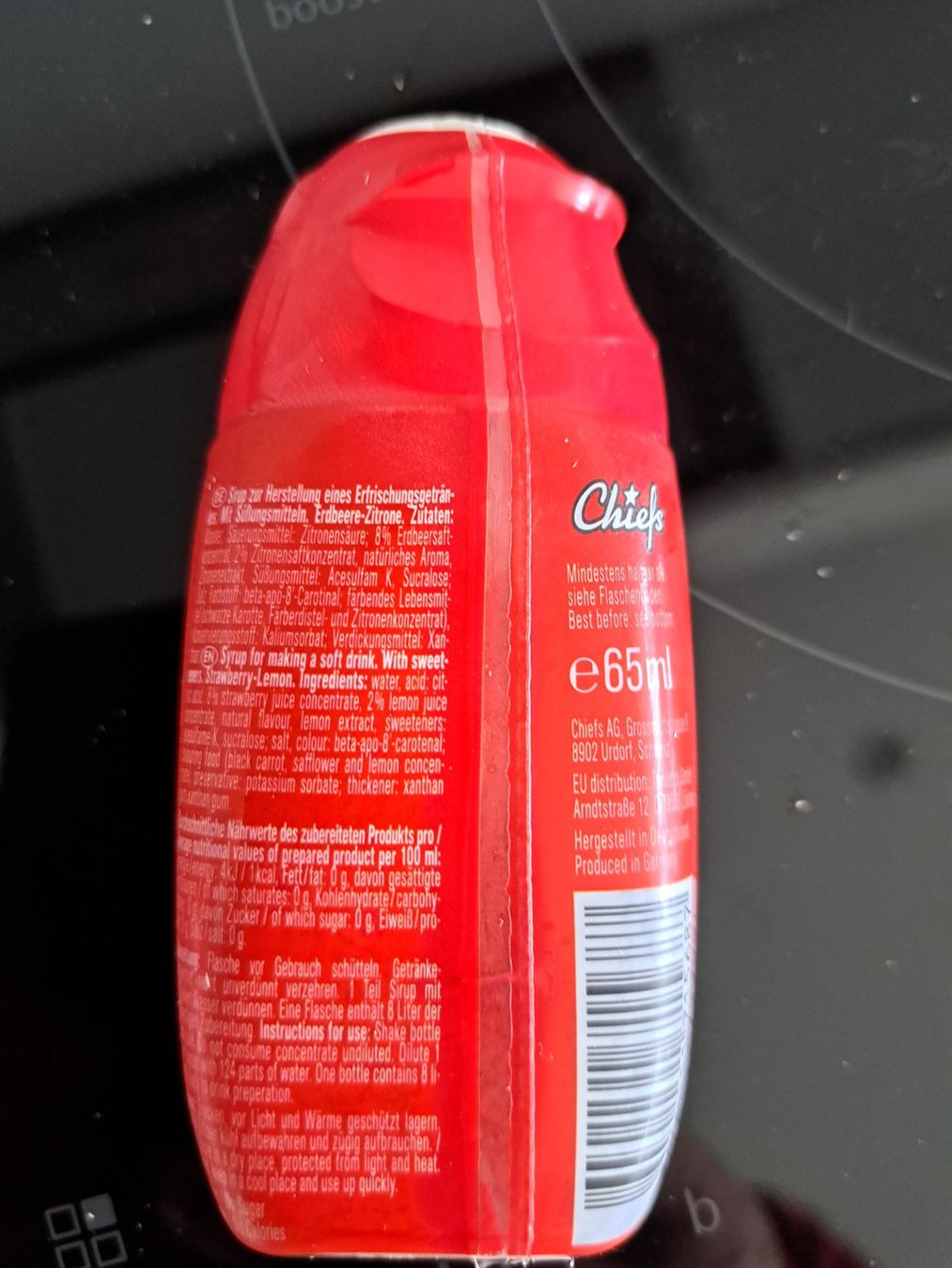 Cibi & Specialità: Chiefs SYRUP ZERO  65ml, Total 47 Stk. – Nuovo (secondo la descrizione) da Egolzwil venduto da marc011 1
