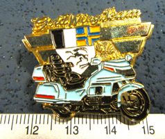 GOLDWING TEAM GRAUBÜNDEN ANSTECKNADEL MOTORRAD GOLDIG