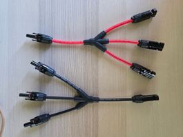 3 in 1 Solarkabel für Solarpanel wie z.B. Ecoflow