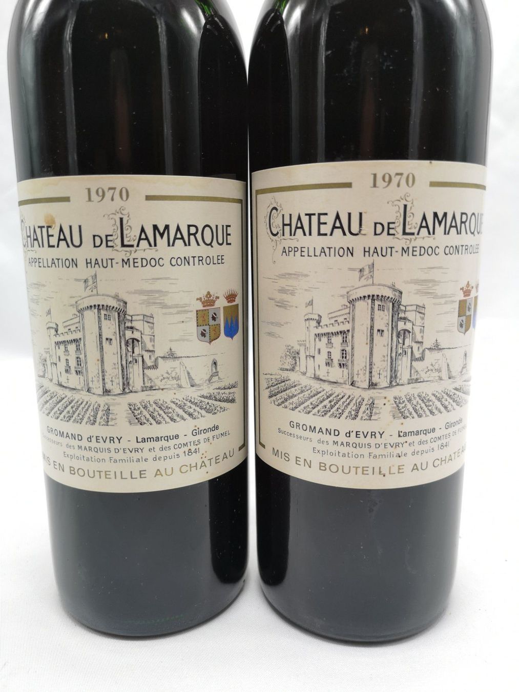 Vino: HAUT-MEDOC / Château  de Lamarque **1970** – Nuovo e nell'imballaggio originale da Bulle venduto da italicum