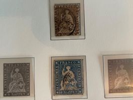 Feuilles 1843 - 1990, fenêtres double plastic, t. dès 1854