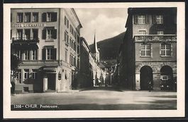 Chur, Hotel Lukmanier in der Poststrasse