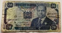 Kenia 20 Shilingi 1991
