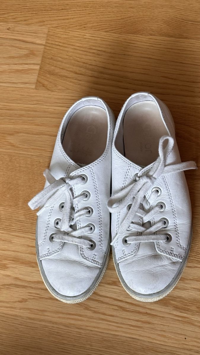 Gabor Scarpe da donna: Gabor Sneaker Leder weiss Grösse 37 – Usato da Bern venduto da WiederWert 1