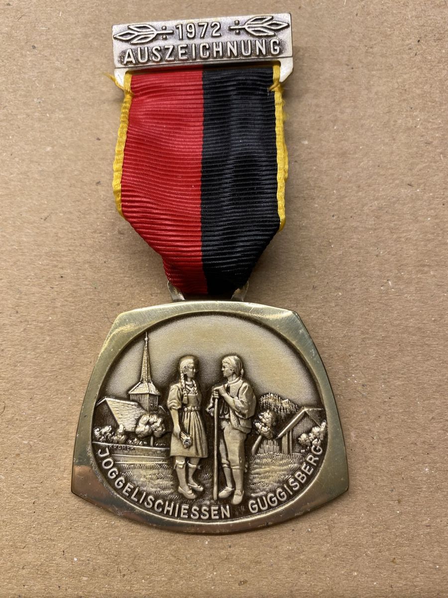 Medaglie: Joggelischiessen Guggisberg 1972 – Usato da Nusshof venduto da Cardinal7