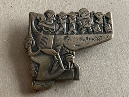 Basler Silber-Fasnachtsplakette 1956
