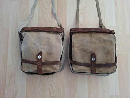 2 Stück Brotsack der Schweizer Armee - 1 x 1933 und 1 x 1934