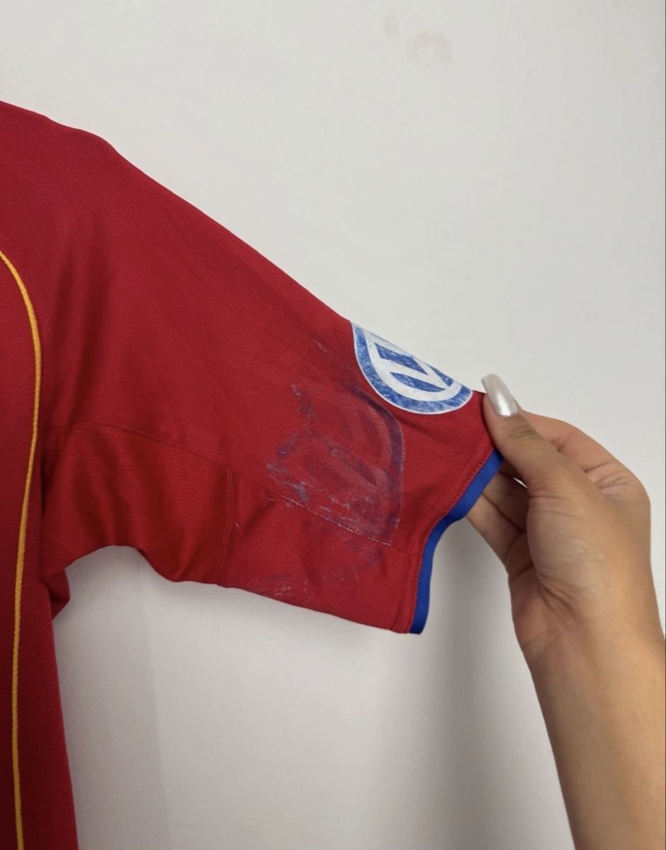 FC Basel Scarpe, pantaloni & magliette da ginnastica: Fc Basel 2004/06 trikot – Usato da Allschwil venduto da lor_6cgq 7