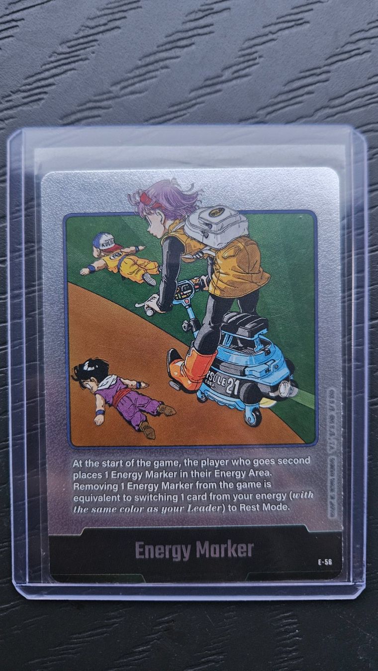 Bandai Sammelbilder & Trading cards: DB Fusion World Energy Marker E-56 Silver EN – Gebraucht aus Stetten AG von Kiosk56 7