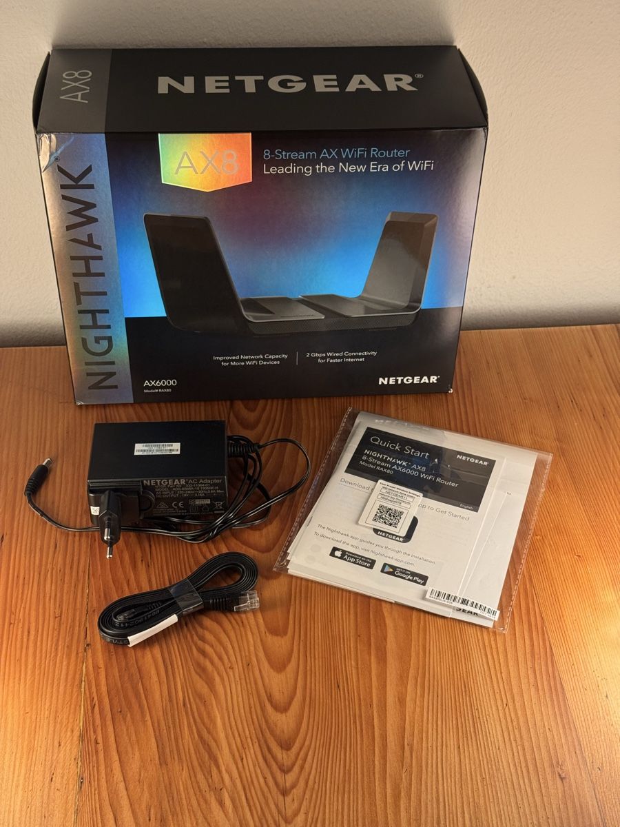 Netgear Modem & Router: Netgear Nighthawk AX8 WLAN Router mit WiFi 6 – Nuovo (secondo la descrizione) da Bern venduto da Nanzza 4