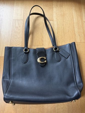 Hochwertige Coach Handtasche aus Leder