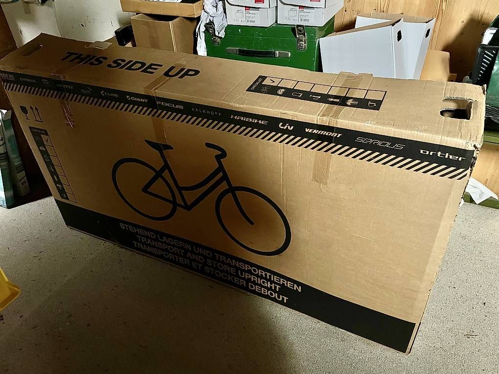 Pezzi di ricambio: Velokarton Fahrradkarton – Usato da Wallisellen venduto da Raspberrypi