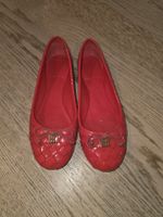 Tory Burch Ballerinas rot lackiert Grösse 36