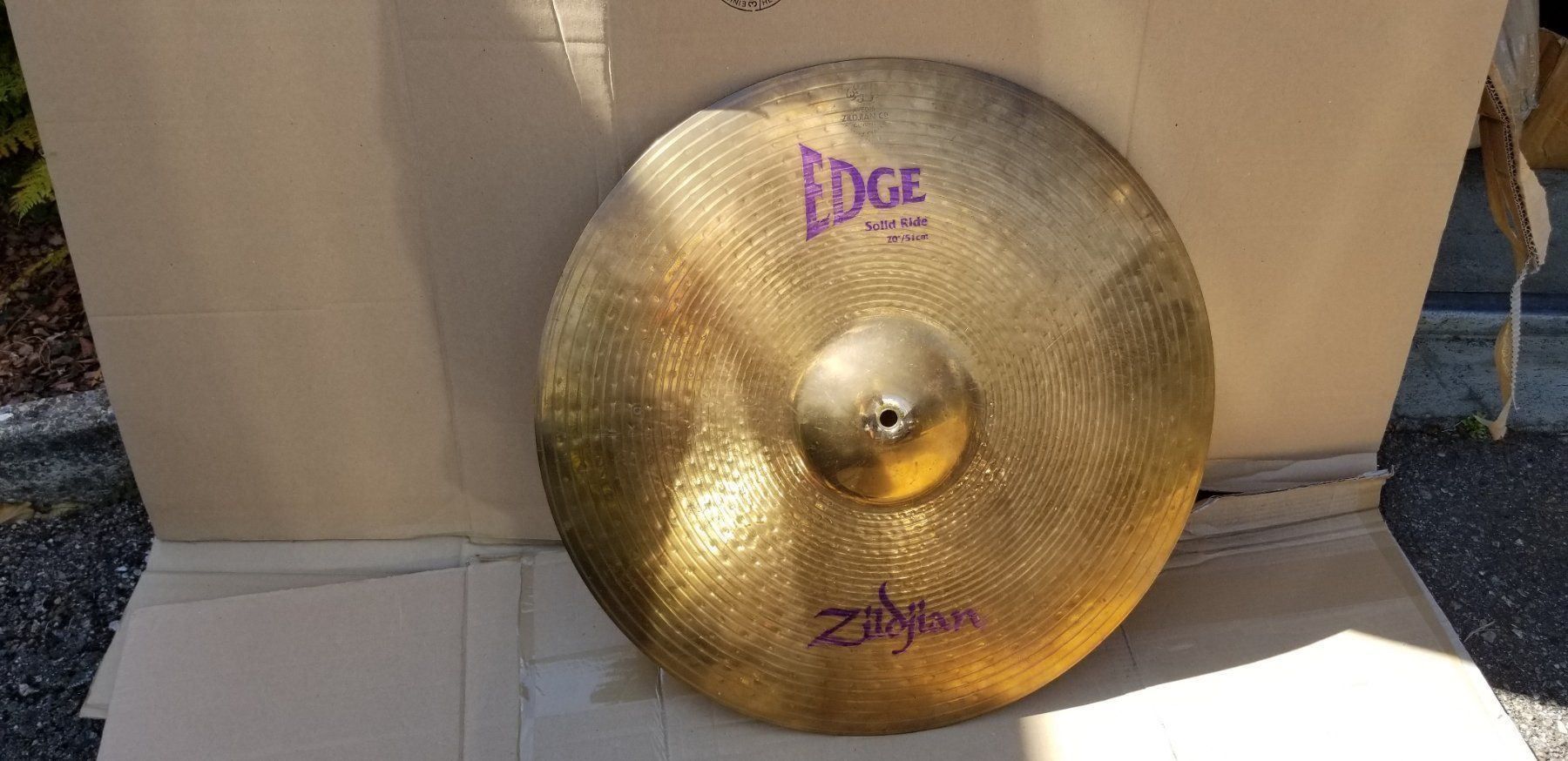 Strumenti musicali: 20" Ride Zildjian Solid Edge – Usato da Glattbrugg venduto da Swissmusik