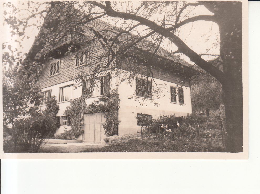 Ansichtskarten: Oberstammheim Kirchweg ca. 1940 – Gebraucht aus Bürglen TG von StampGraf