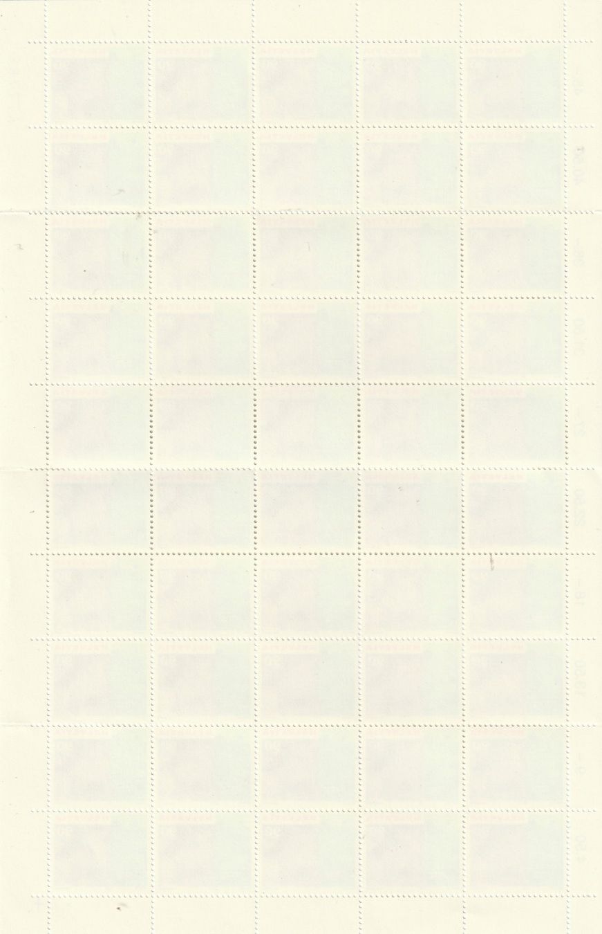 Tutti i francobolli: CH Briefmarkenbogen 50 Briefmarke a. Fr. 0.90 Postfrisch ** – Usato da Rupperswil venduto da Ema10 1