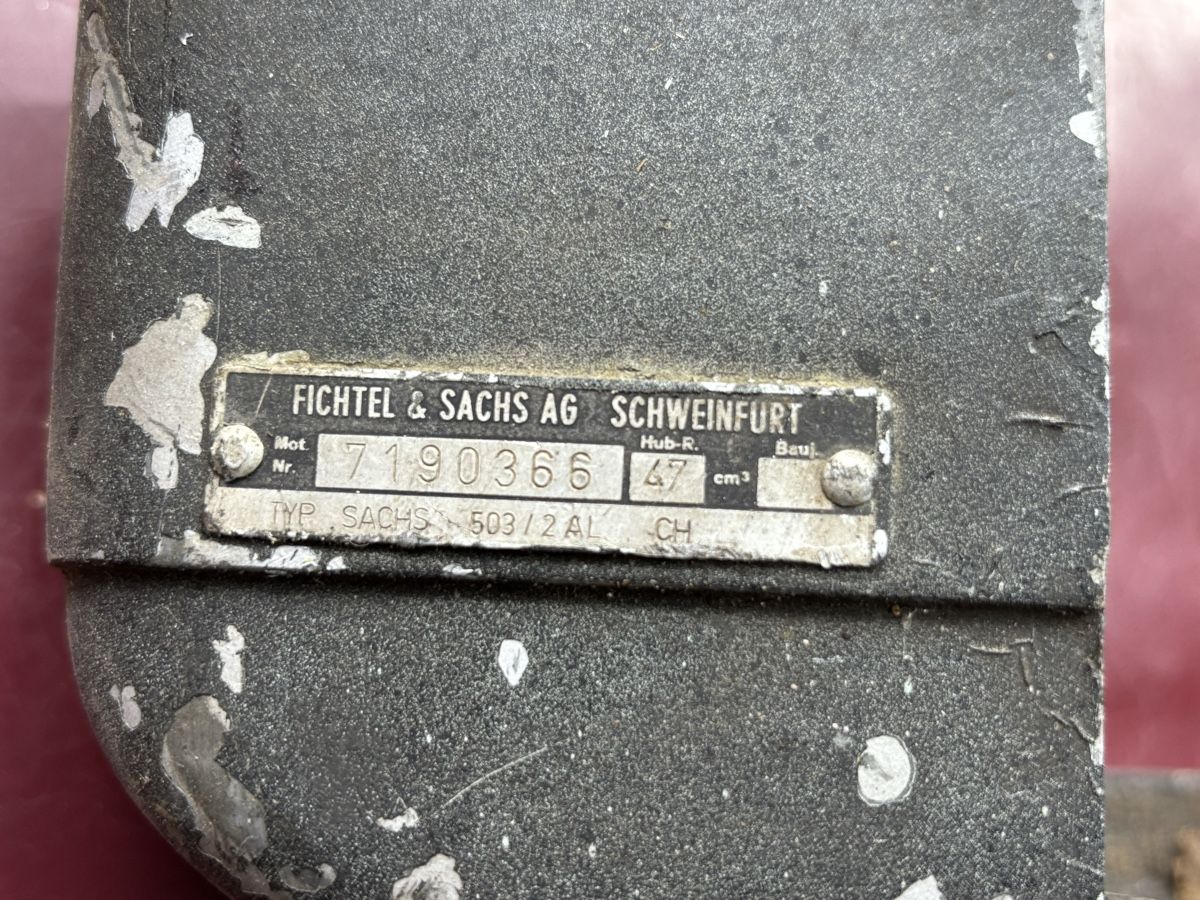 Sachs Parti ricambio per ciclomotori: Mofa Sachs 503 Lüfterabdeckung – Usato da Latterbach venduto da Bbutz98 4