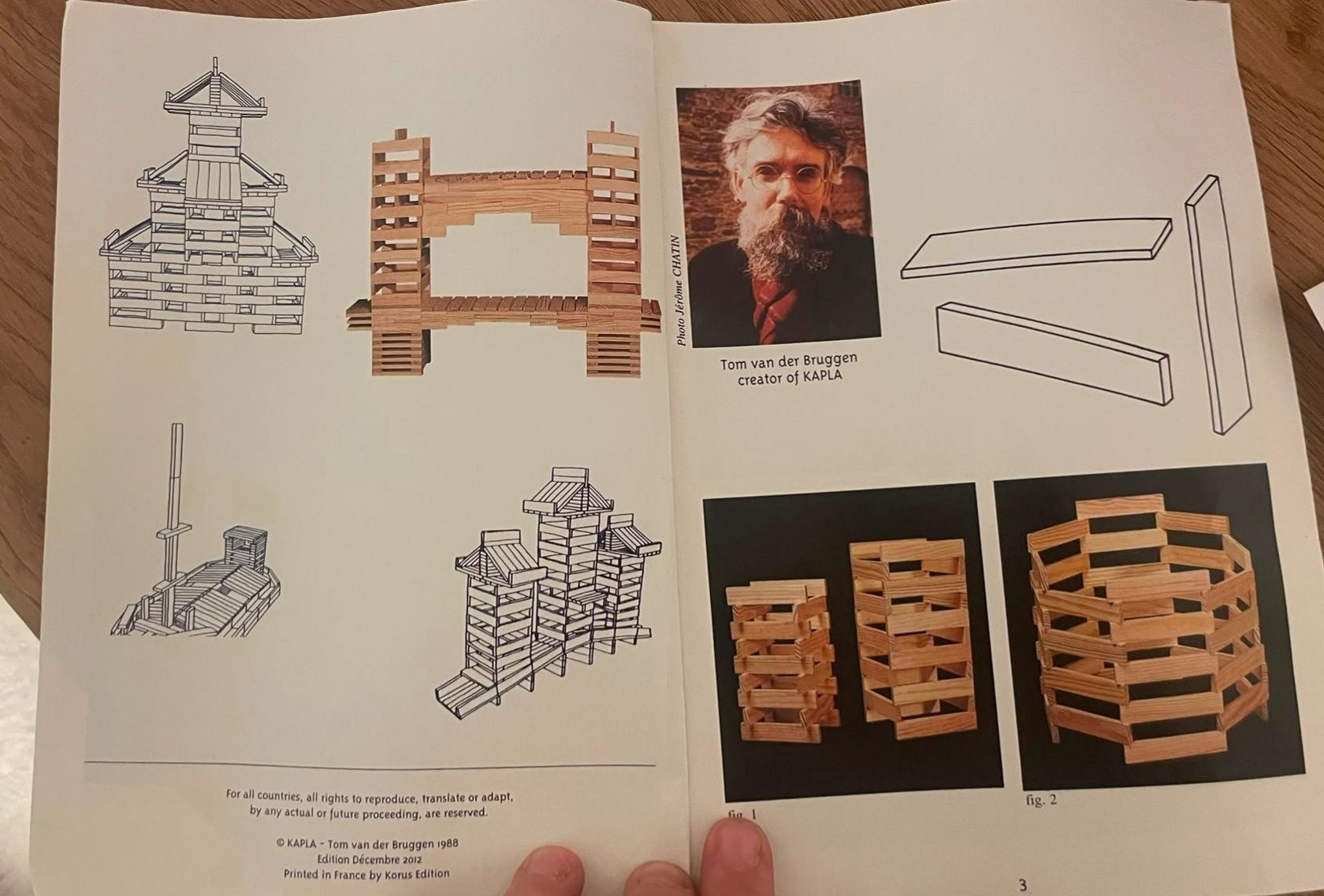 Kapla Giocattoli: original KAPLA Box mit Holzplätchen – Usato da Clarens venduto da fur_bxq2 3